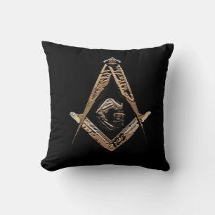 Masonic Minds (Golden) Cushion