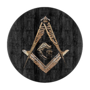Masonic Minds (Golden) Cutting Board