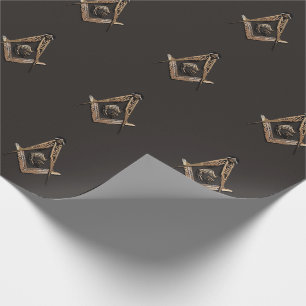 Masonic Minds (Golden) Wrapping Paper