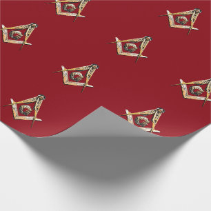 Masonic Minds (Yellowish) Wrapping Paper