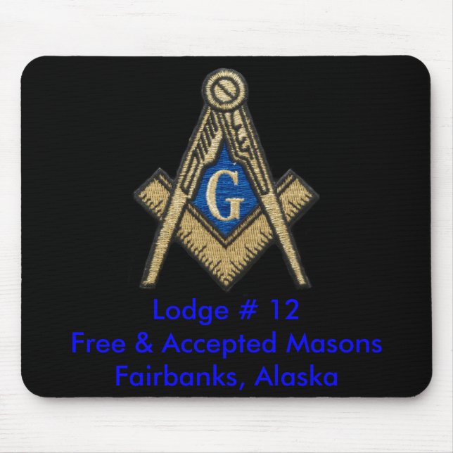 Masonic Mouse Pad (Front)