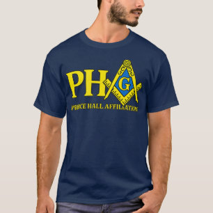Masonic  PHA Prince Hall Affiliation Freemason T-Shirt