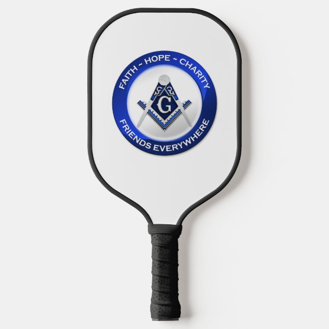 Masonic Pickleball Paddle (Front)