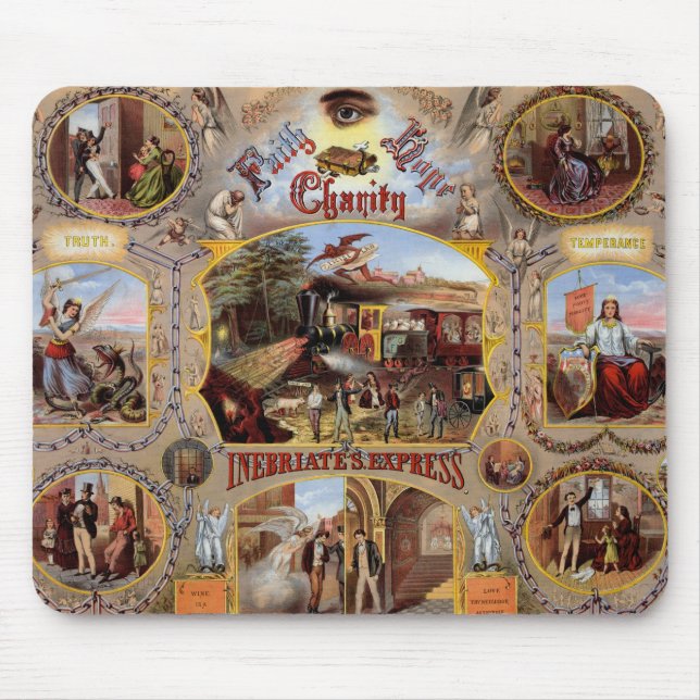 Masonic Poster Mouse Pad (Front)