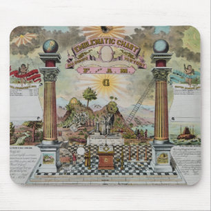 Masonic Record II Mouse Pad
