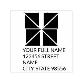 Masonic Return Address Rubber Stamps