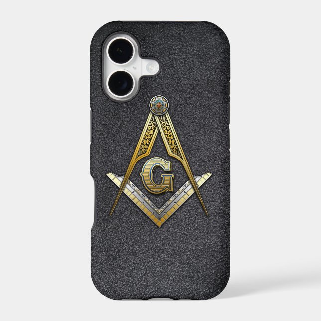 Masonic Square and Compasses (Back)