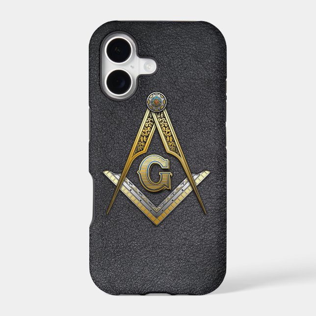 Masonic Square and Compasses (Back)