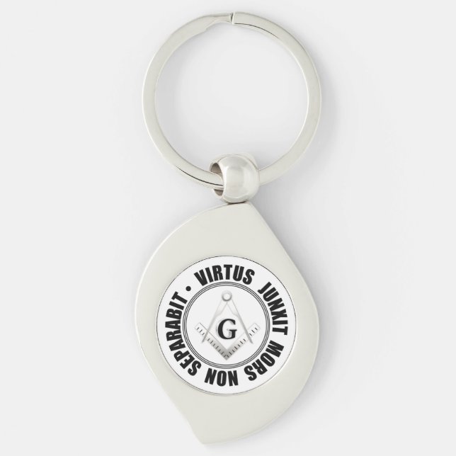 Masonic symbol key ring (Front)
