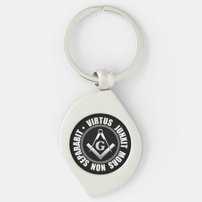 Masonic symbol keychain (Front)