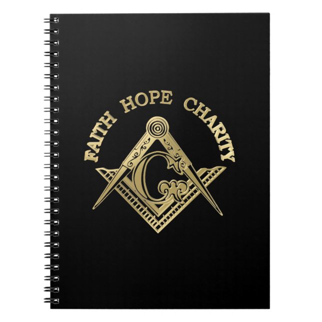 Masonic symbol notebook (Front)