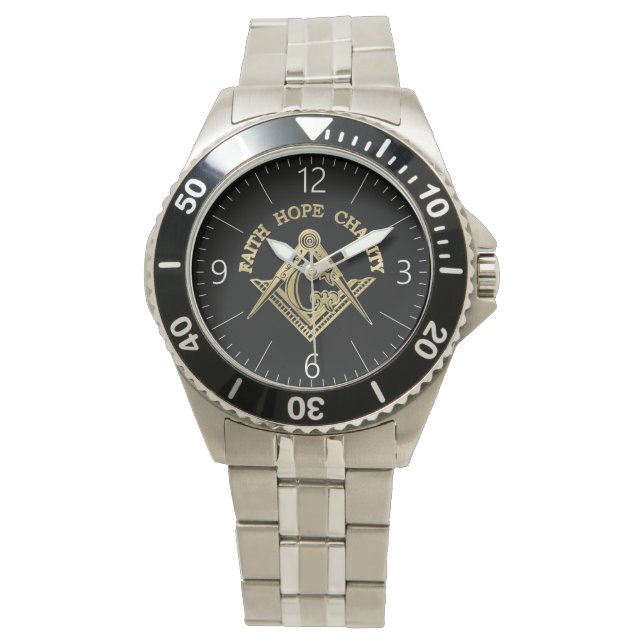 Masonic symbol watch (Front)