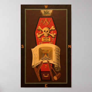 Masonic Tracing Board - Master Mason 2 Poster