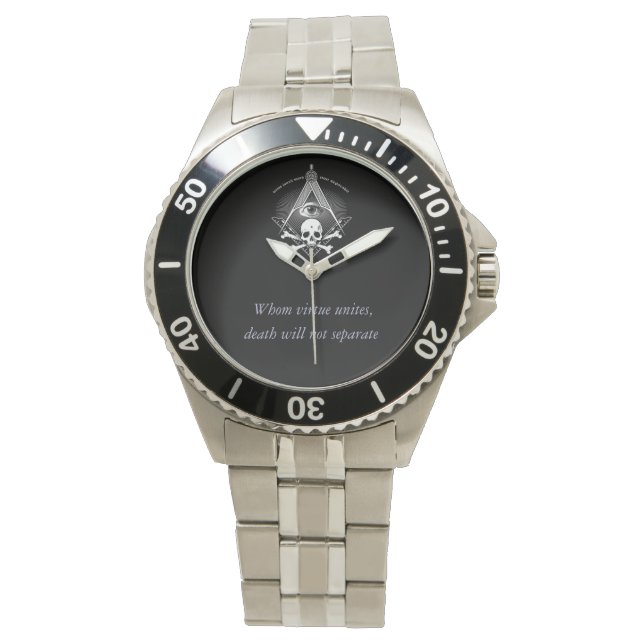 Masonic Watch for the distinguished Master Mason (Front)