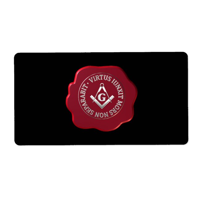 Masonic wax seal (Front)