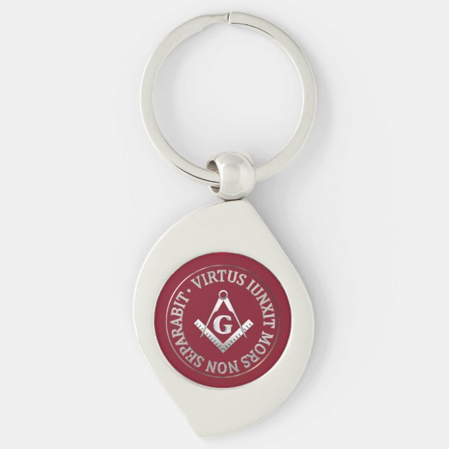 Masonic wax seal key ring (Front)