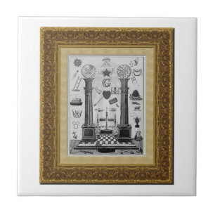 masonicpillars ceramic tile
