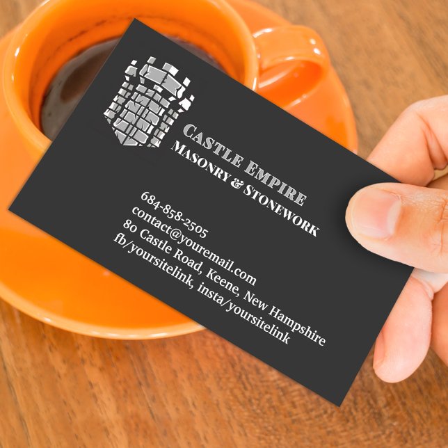 Masonry Chimney Business Card (Creator Uploaded)