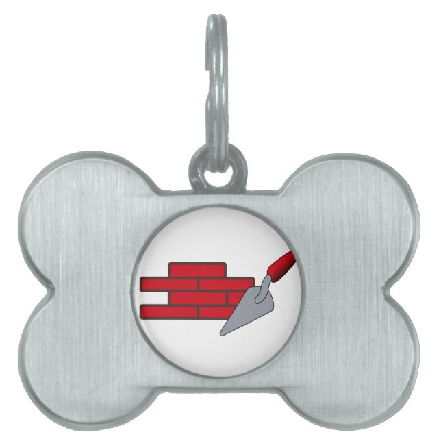 Masonry Logo Pet ID Tag (Front)