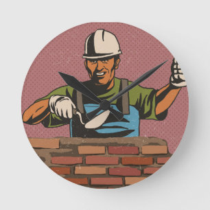Masonry Worker    Round Clock
