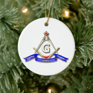 Mason's Edition Ceramic Ornament