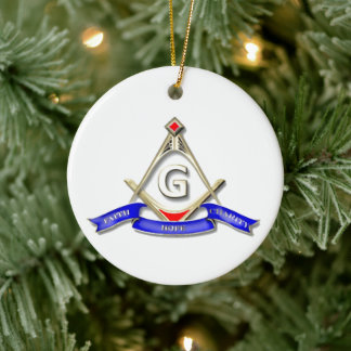 Mason's Edition Ceramic Ornament