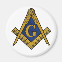 MASONS FRIDGE MAGNET