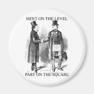 Masons Meeting Magnet