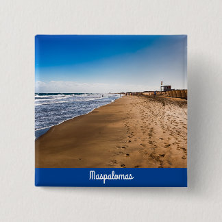 Maspalomas 15 Cm Square Badge