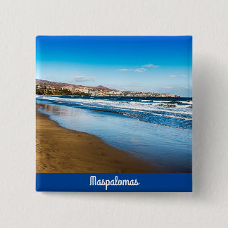 Maspalomas 15 Cm Square Badge
