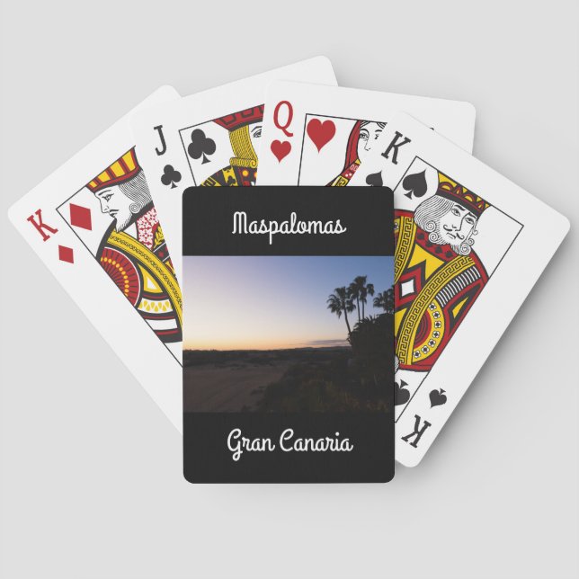 Maspalomas Playing Cards (Back)