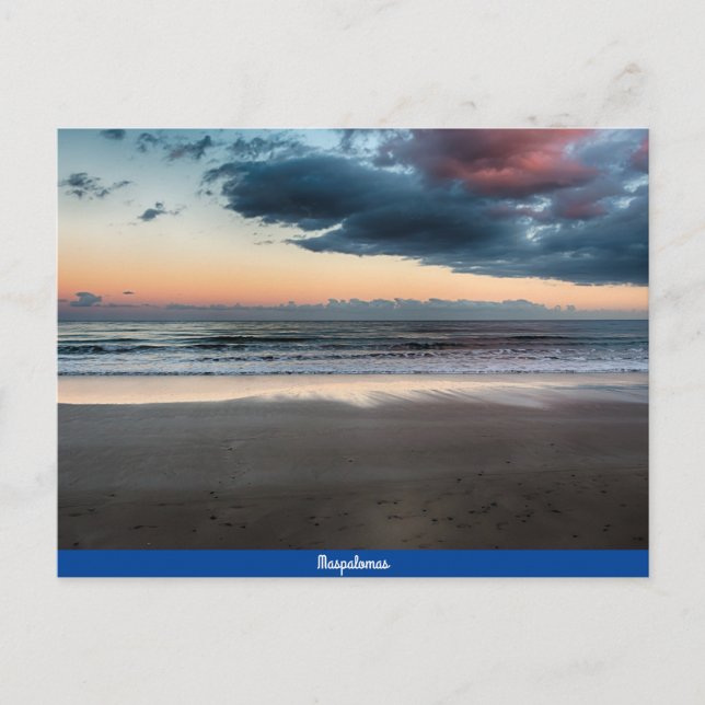 Maspalomas Sunset Postcard (Front)