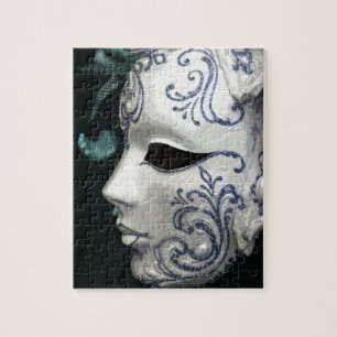MASQUERADE 2 (blue) Jigsaw Puzzle