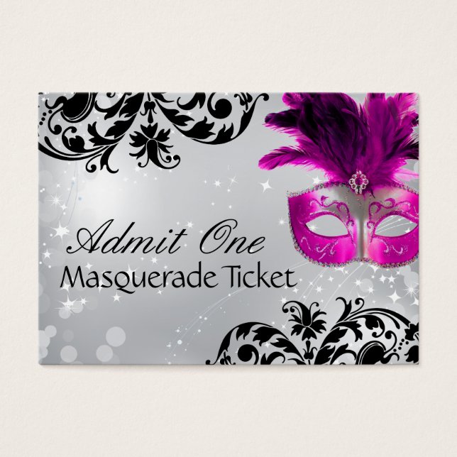 Masquerade Admission Tickets (Front)