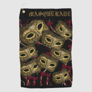 MASQUERADE ART    GOLF TOWEL