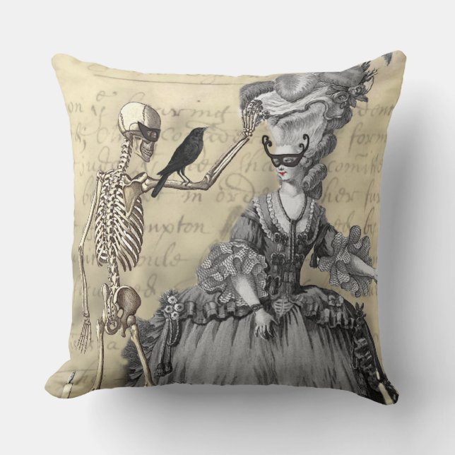 Masquerade Ball Cushion (Front)