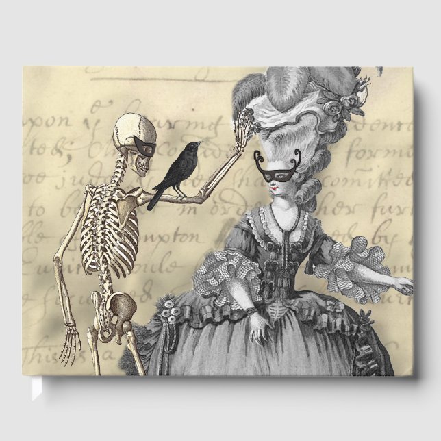 Masquerade Ball Guest Book (Front)