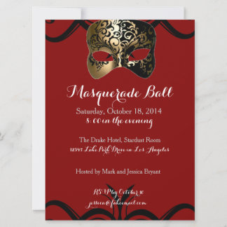 Masquerade Ball Invitations