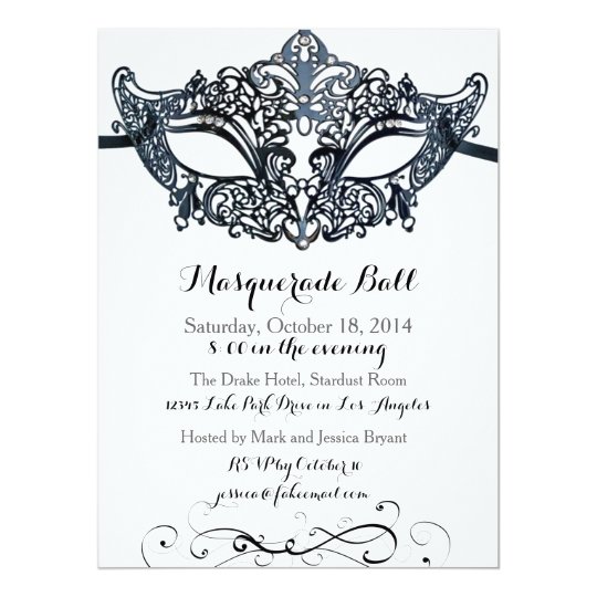 Masquerade Ball Invitations