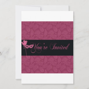 Masquerade ball invite 2