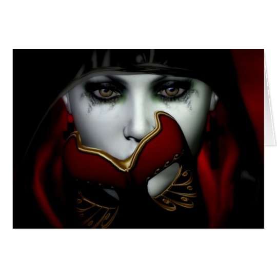 Masquerade Card