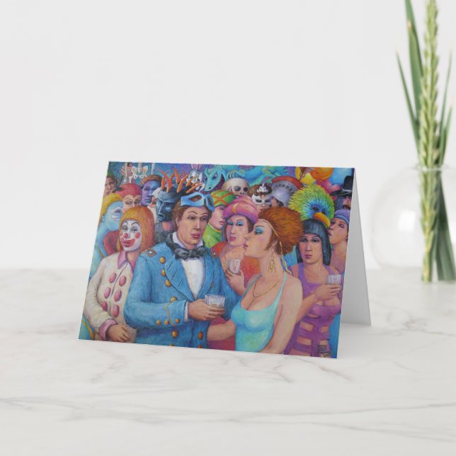 Masquerade Card (Front)