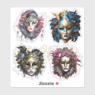 Masquerade carnival face masks ladies woman masked