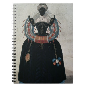Masquerade costume in the style of Henri III (colo Notebook