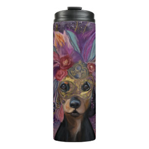MASQUERADE DOXIE ART THERMAL TUMBLER