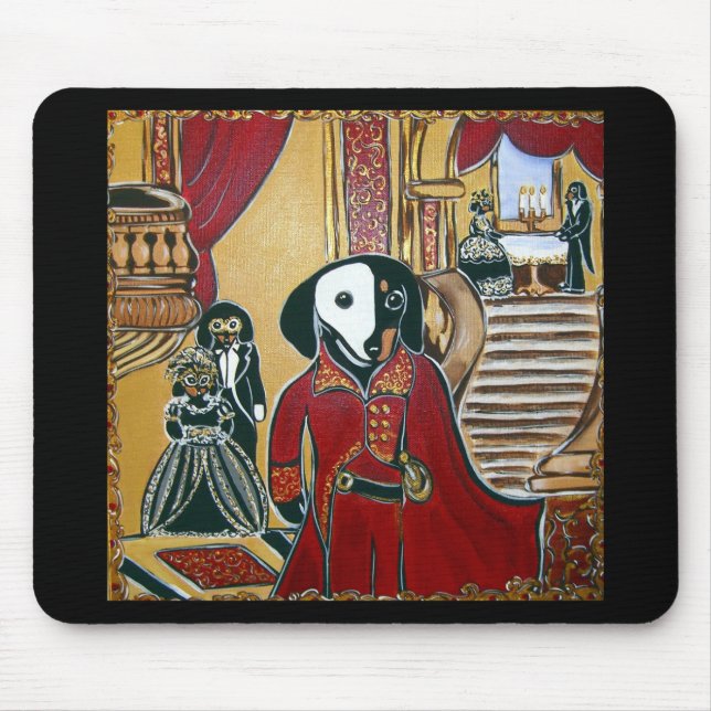 MASQUERADE DOXIE MOUSE PAD (Front)