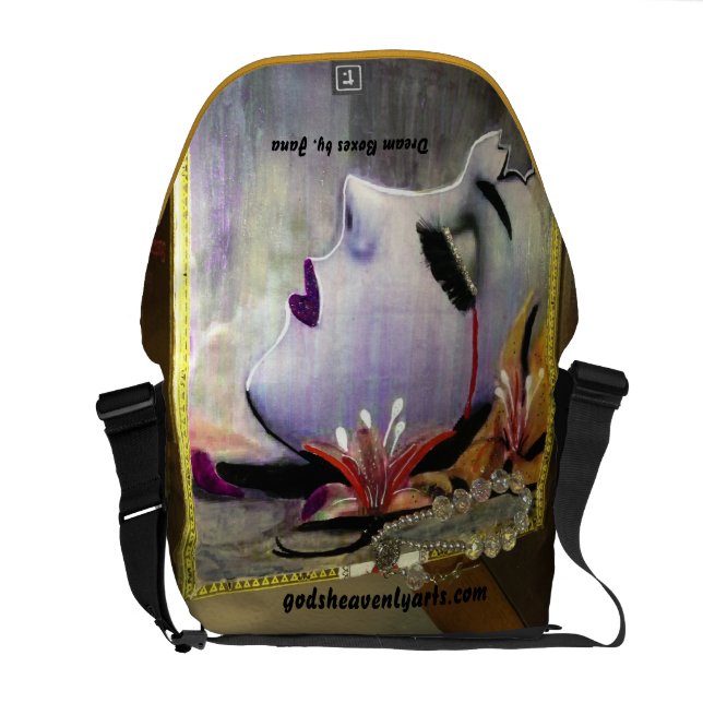 Masquerade Dream Tote Commuter Bag (Back Open)