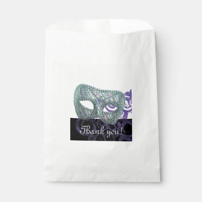 Masquerade Favour Bag (Front)