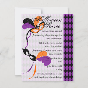 Masquerade Gala Invitation
