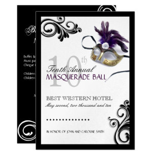 Masquerade Invitation